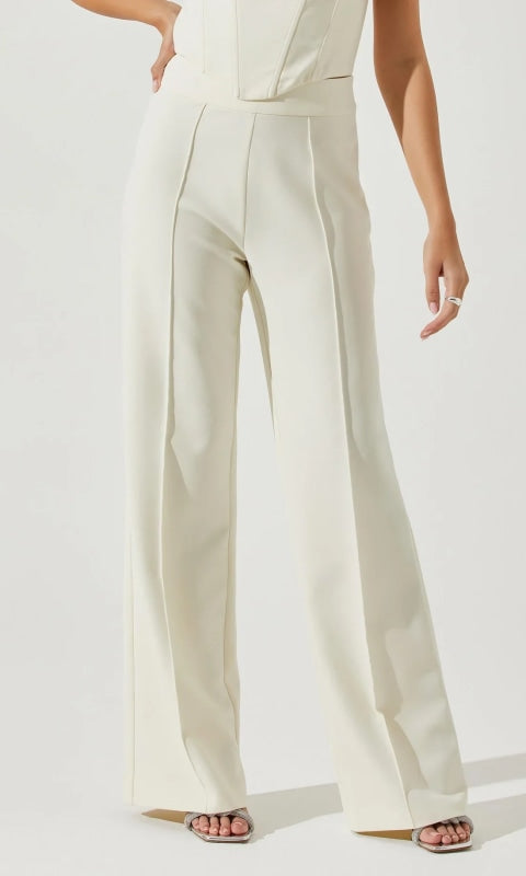 Madison High Waist Pintuck Pants - 220 Other Bottoms