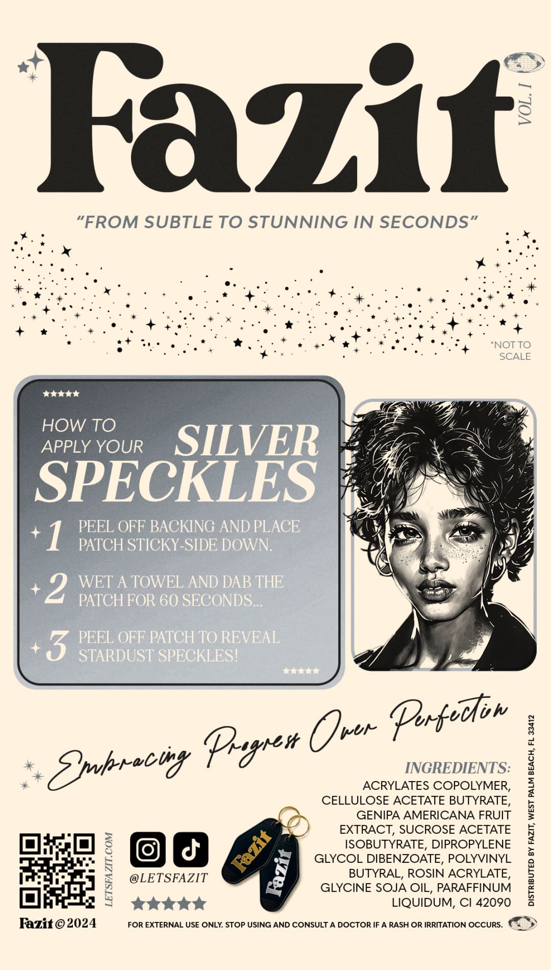 Cosmetic product packaging.