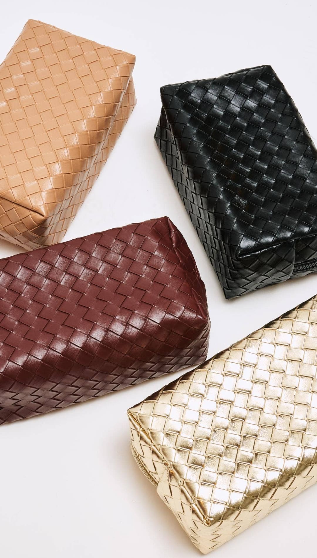 Bottega veneta woven leather clutch bag